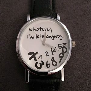 NEW - Watch - black band